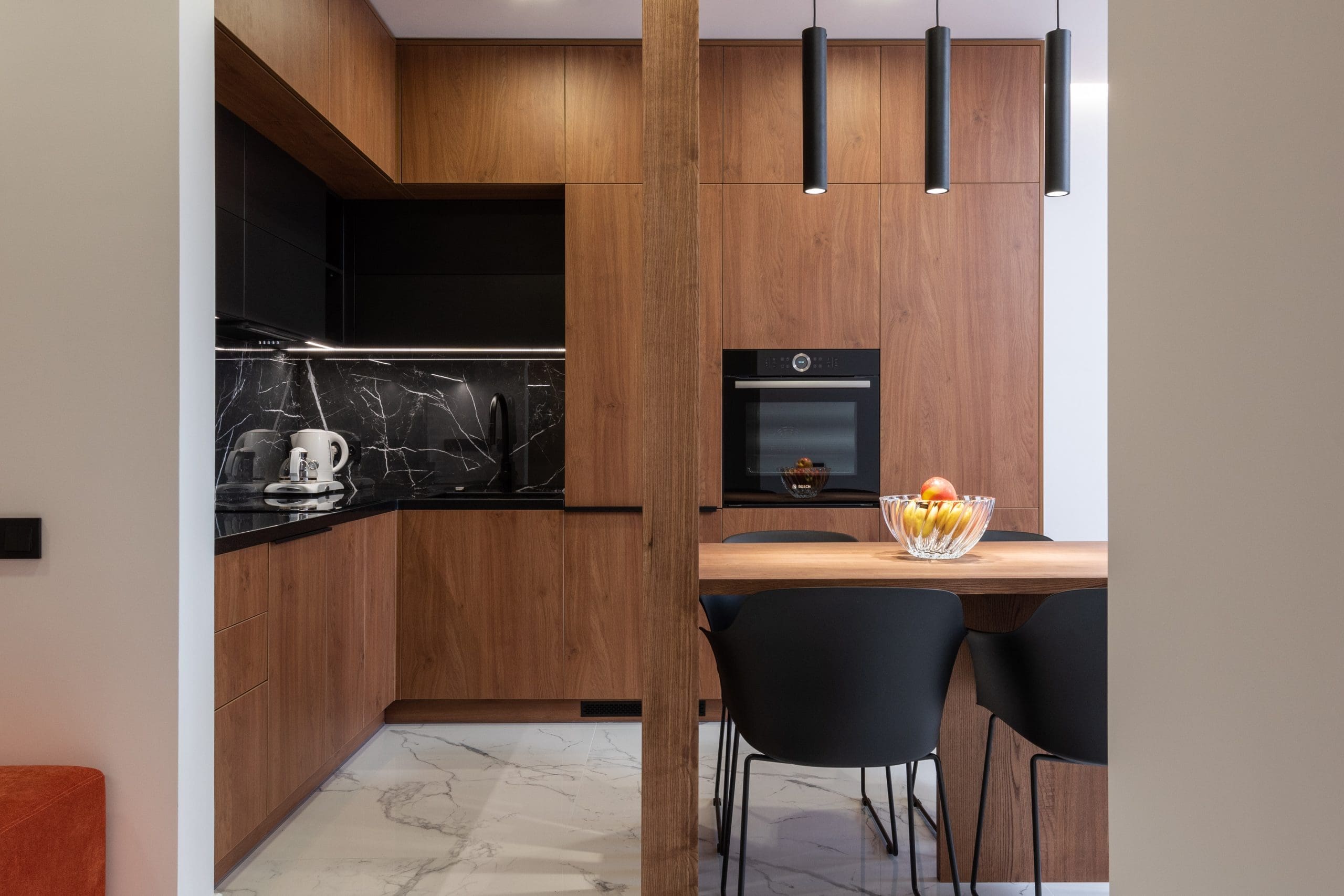 Wood Grain Kitchen